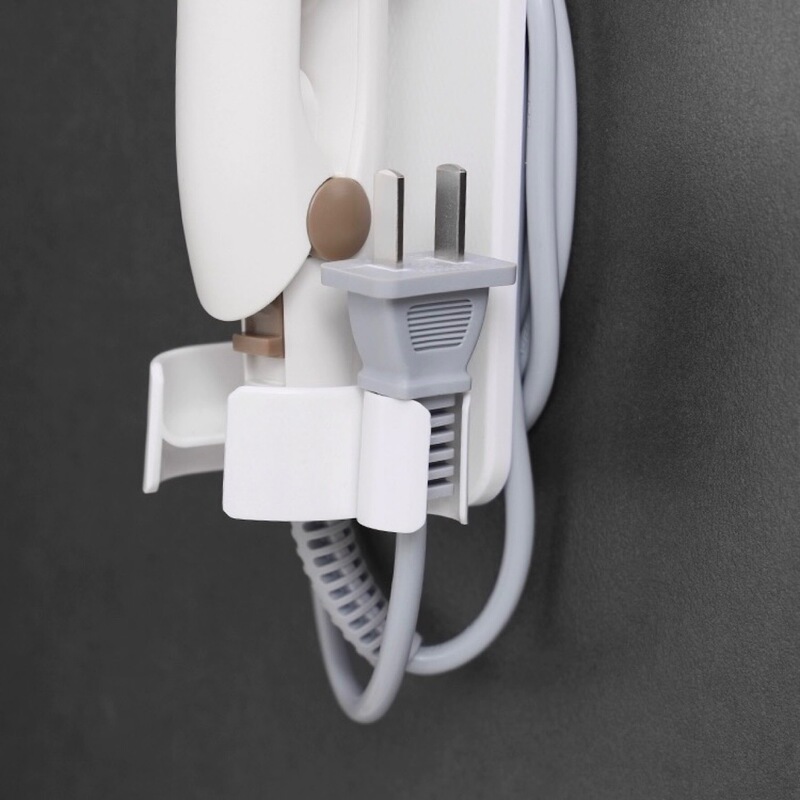 カールバー収納棚トイレ穴なし壁掛け式ストレート櫛電気クランプ棚アイロンスタンド|undefined