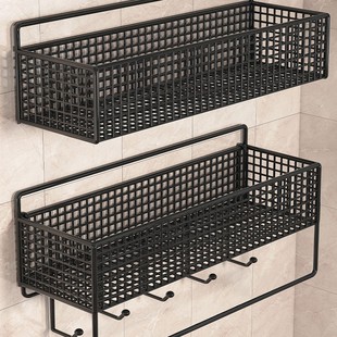 Toilet Bathroom Storage Rack Punch-free Toilet Toilet Toilet Towel Storage Rack Wall Hanging Various Dixuan