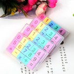 数字橡皮运算符号小学生文具学习用品幼儿园奖品开学用活动用品