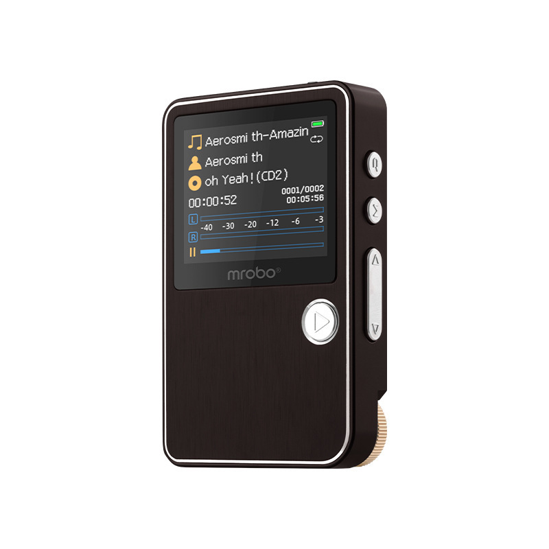 mrobo 音楽プレーヤー HiFi デジタル デコーディング MP3 音楽ミニ プレーヤー HD ロスレス音質|undefined