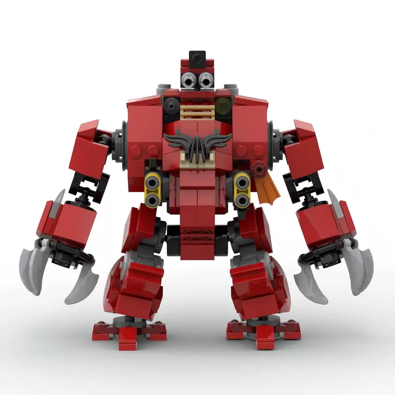 Cross-border hot selling MOC Warhammer Brutal Fearless Holy Blood Angel Puzzle Building Blocks Compatible with Lego Wholesale Set Model