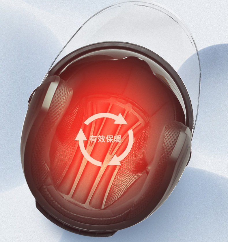 2025 New Electric Motorcycle Helmet 3C Certified