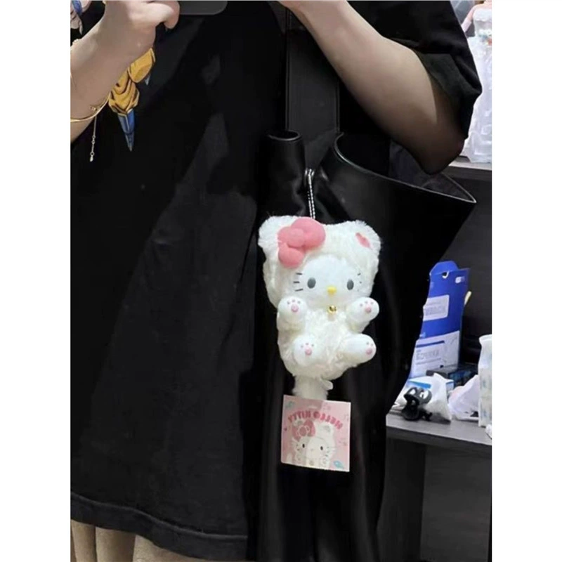 Hello Kitty, подвеска, commemorative high quality plush doll, рюкзак аксессуар