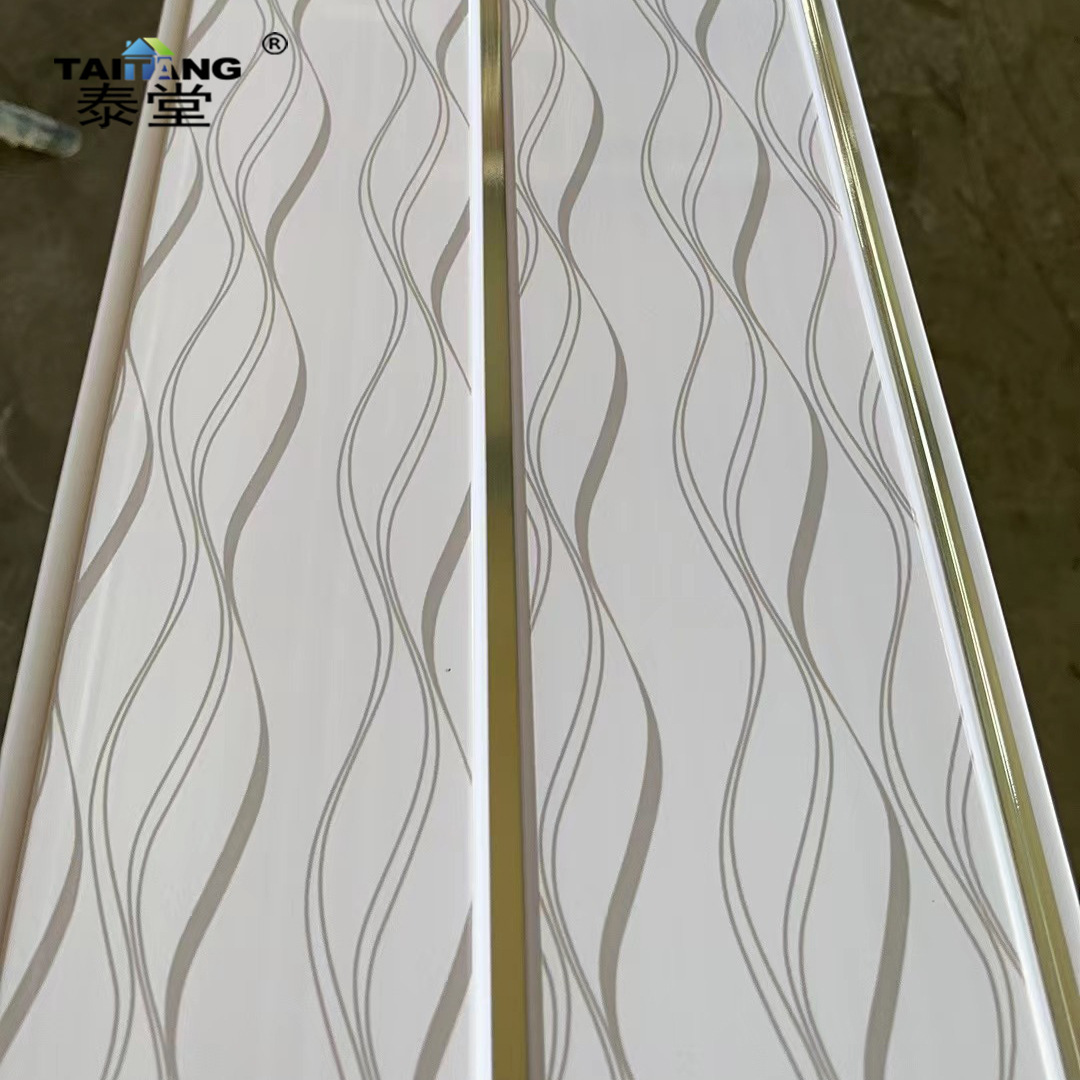 25cm Pvc Para Cielo Raso Lambris Pvc Plafond plástico Cielo Pvc hebilla