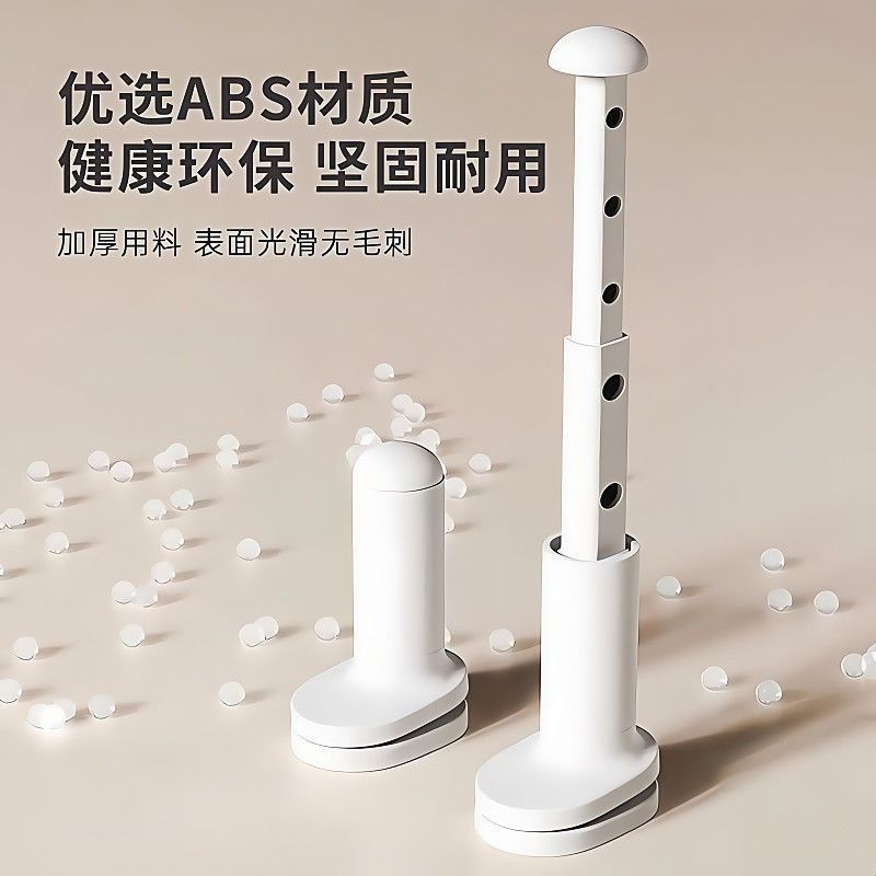 New Travel Retractable Clothes Drying Rack Portable Travel Business Trip Artifact Hotel Indoor Folding Clothes Hanger Without Drilling