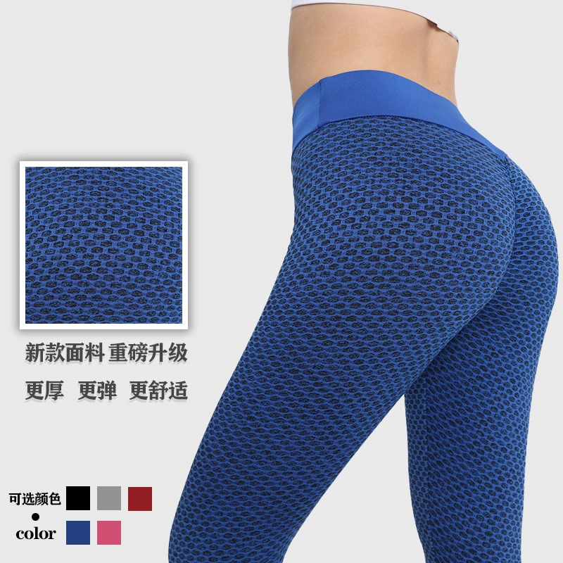 Leggings, trousers, waist belt for gym, sports overall, plus size, increased thickness, high waist, for running, tight
