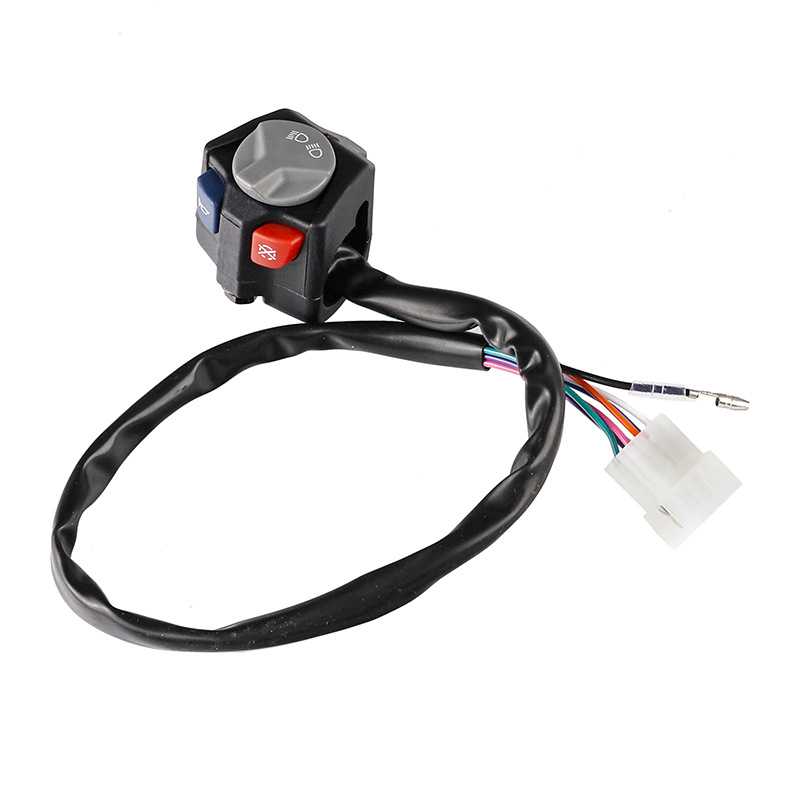 Off-Road Motorcycle Modification Parts Switch Suitable for Ktm Husqvarna High/Low Beam Switch and Flameout Button
