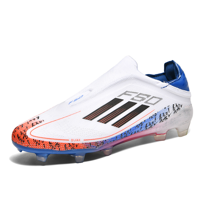 2025 nuevos zapatos de fútbol para hombres y mujeres de clavos largos zapatos de entrenamiento antideslizantes juveniles fábrica de botas de fútbol