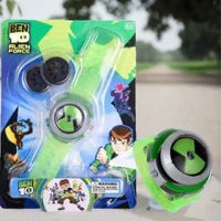 Трансграничный защитник земли юный хакер ben10 детский трансформатор звук светящиеся проекционные часы маленькая игрушка