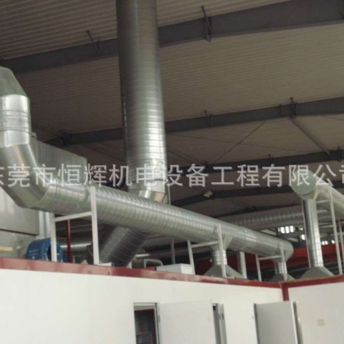 工业脱硫脱硝除尘工程 车间除尘 打磨除尘恒辉风管厂