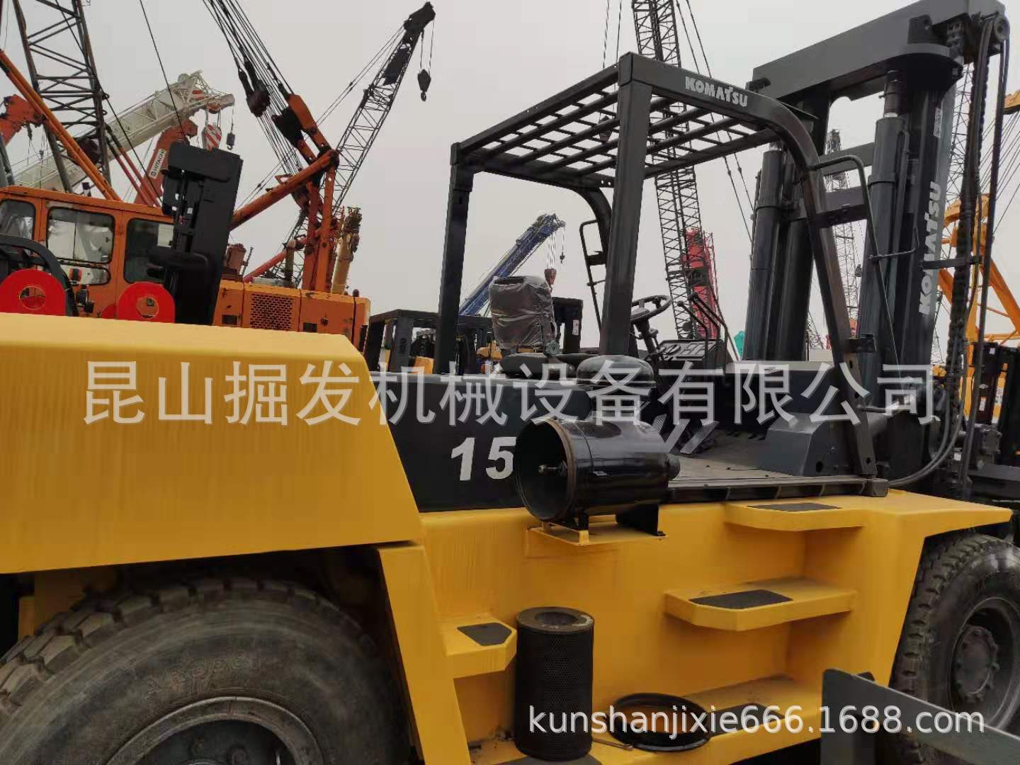 上海二手5吨10吨15吨20吨35吨叉车 二手TCM小松叉车