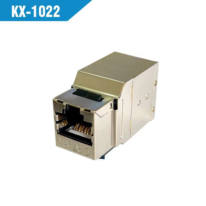 超六类屏蔽直通网络模块