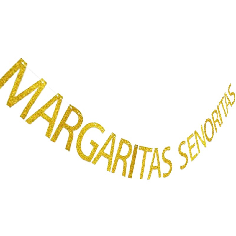 Fiesta de la boda banderas margaritas senoritas Garland atmósfera decoración suministros