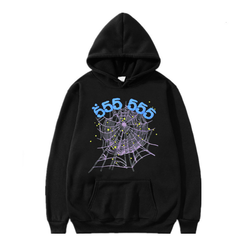 Jacket for Men and Women, Casual Spider Web Design, European and American Style Men's Hoodie, Autumn Hoodie with Long Sleeves, Trendy Brand