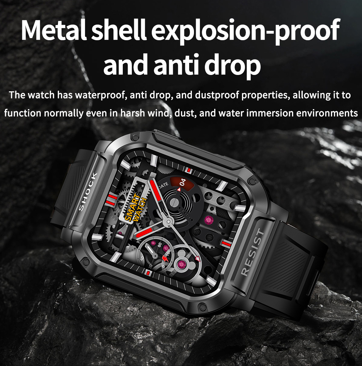 NK36 Smart Watch orologio da polso da uomo da 1,83 pollici chiamata Bluetooth_voghion.com