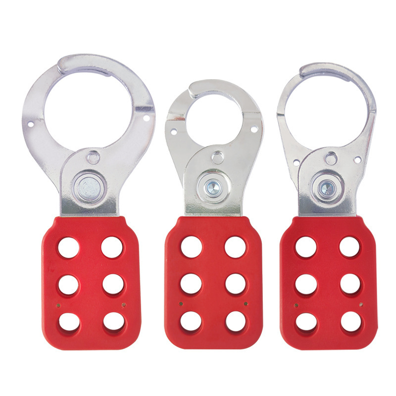 Blackrock Six-Hole Tower Buckle Row Metal Safety Padlock Multi-Person Management Lock Industrial Safety Factory Direct Sale