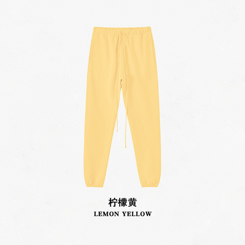 레몬 옐로우 팬츠