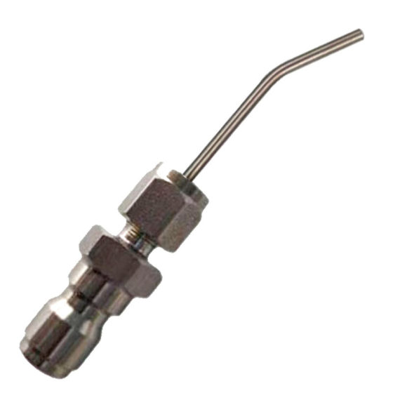 High-pressure flushing needle gun head nozzle household appliance cleaning gap drum pulsator washing machine water heater free of disassembly