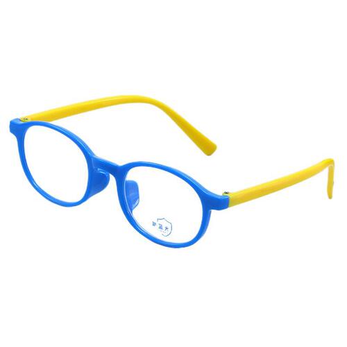 Colorful Children's Online Class Cute Silicone Soft Leg Anti-Blue Light Glasses Computer Phone Eye Protector for Boys and Girls Elementary Students