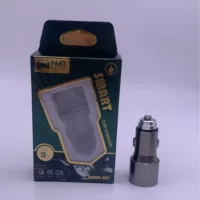 12 В 24 В универсальное автомобильное зарядное устройство с двумя USB-портами 4,8 А, автомобильное зарядное устройство из алюминиевого сплава, быстрая зарядка, автомобильное зарядное устройство для прикуривателя