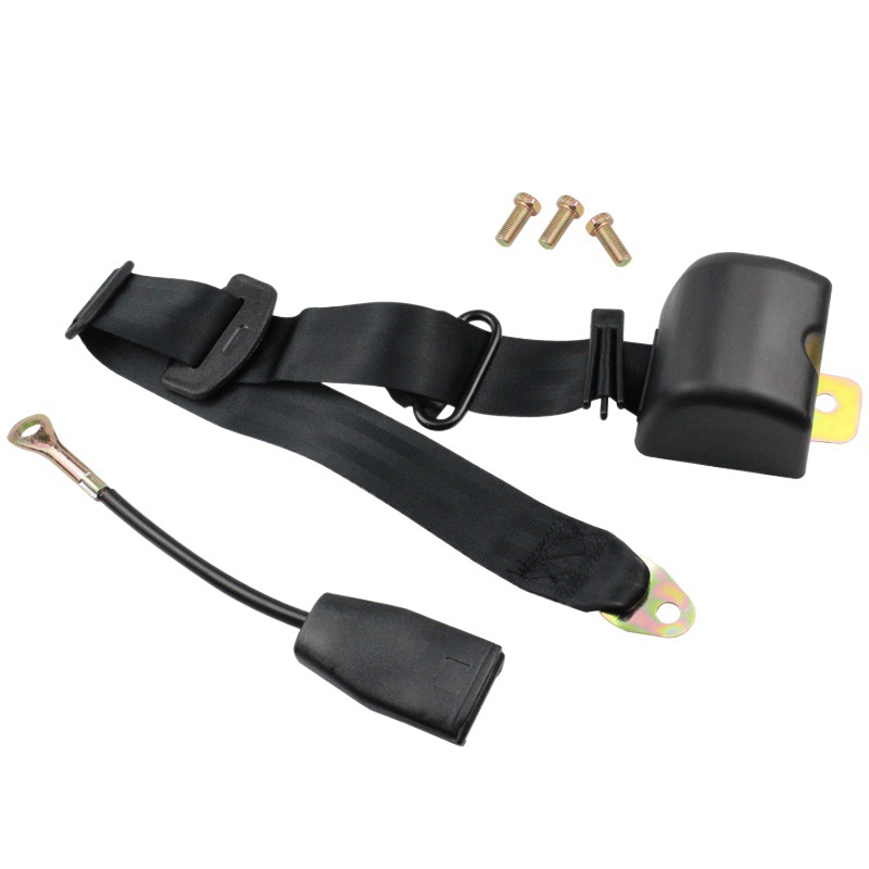 Fully automatic three-point car driver's seat belt automatic telescopic seat belt school bus truck front and rear Universal