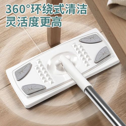 Household anti-static dust removal flat mop, hand-washable disposable floor mop, lazy home internet celebrity mop