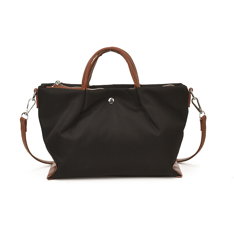 Bolso de tela de nylon de gran capacidad para mujeres 2026 nuevo tipo de bolso de hombro ligero y simple estilo coreano nicho Zhong Commuting Tote image 17