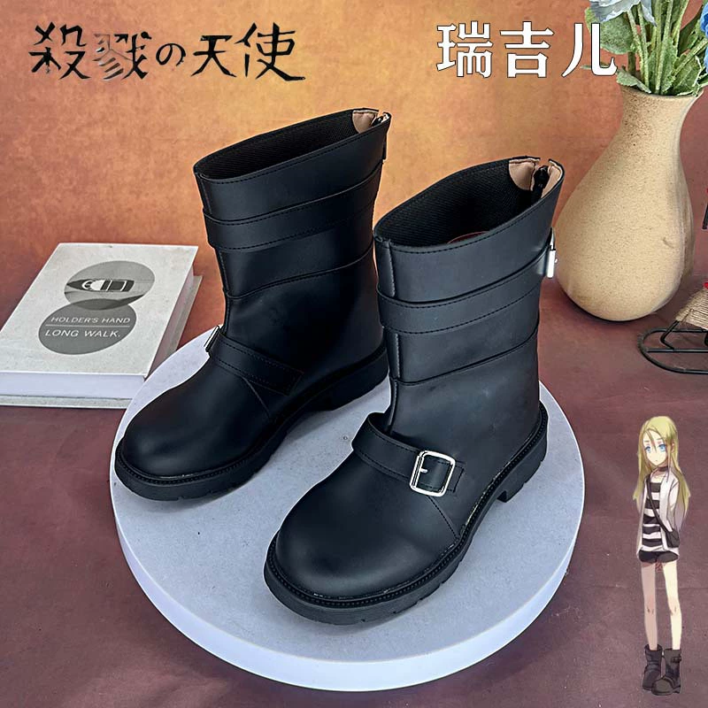 Обувь для косплея Angel of Killing Regiel, женские ботинки для выставки двумерной анимации для девочек Лоли
