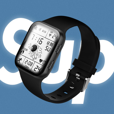 全面屏电子手表男士初高中学生女防水机械运动潮流简约气质ins风|ms