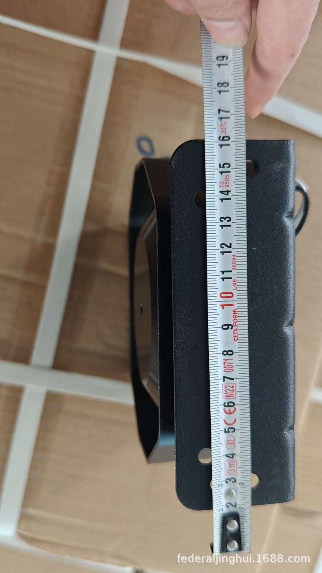 Cross-border 12V car alarm speaker 200W high-pitched loudspeaker siren speaker ultra-thin design octagonal speaker