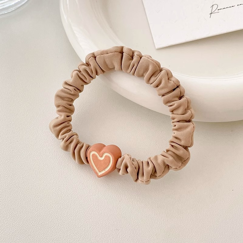 Temperamento simple atado cabello de cabello, adornamiento de cabello de alta elasticidad, banda de goma duradera 2025, nuevo tipo de cuero de cabello no dañado