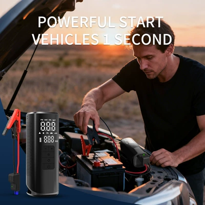 with power bank, large-capacity, Hava nasosu