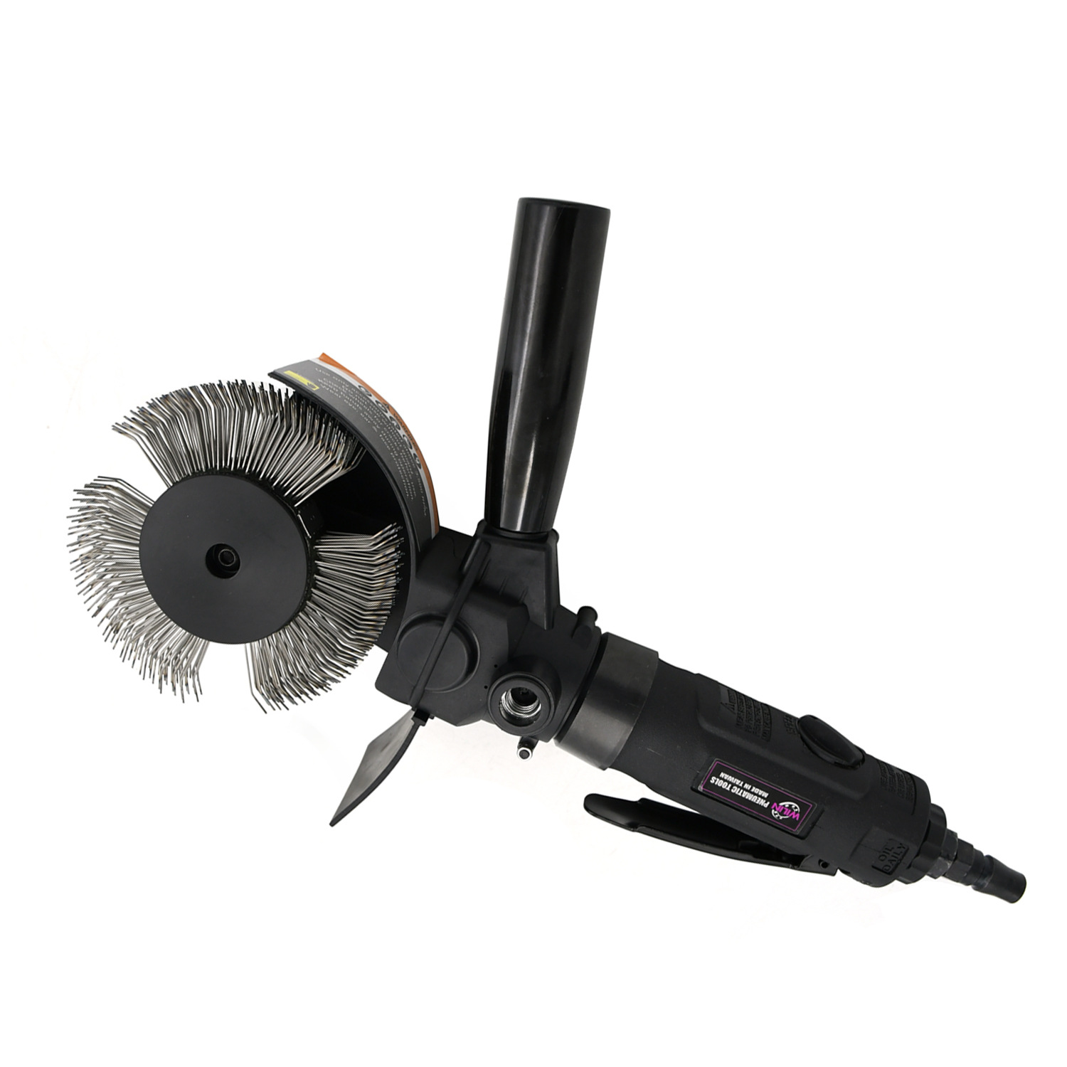 Pneumatic Sandblasting Machine, Gongju Sheet Metal Spray Repair - rust-removal-machine-black-steel-wire-wheel