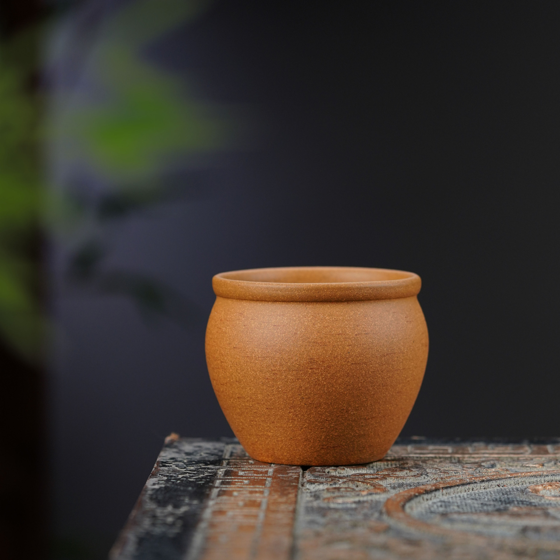 해바라기 금 물통 컵