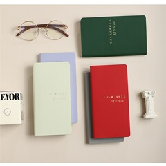 A6 ノートブックカスタマイズされたポータブルポケットメモ帳 Todolist デイリープラン学生ハンドブック日記