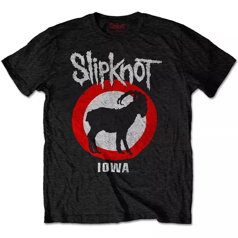 Long-Term Fan of Slipknot Band Politigoat Black T-Shirt for Men Long-Term Fan of Slipknot Band Politigoat Black T-Shirt for Men