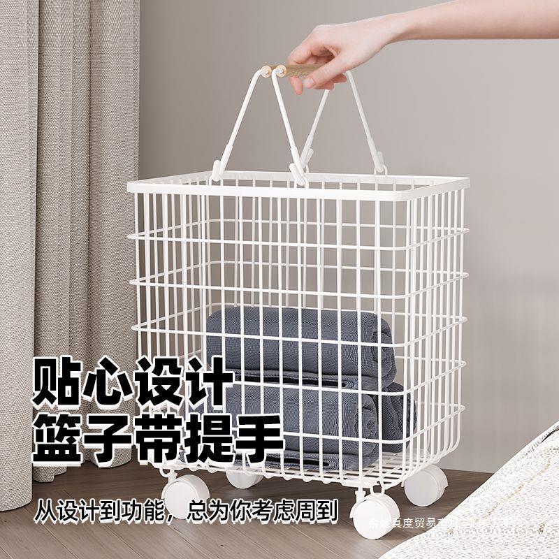 Small shelf on the bedside of the bed, the small shelf simple cotton shelf dirty cloth basket temporarily put clothes to storage 2