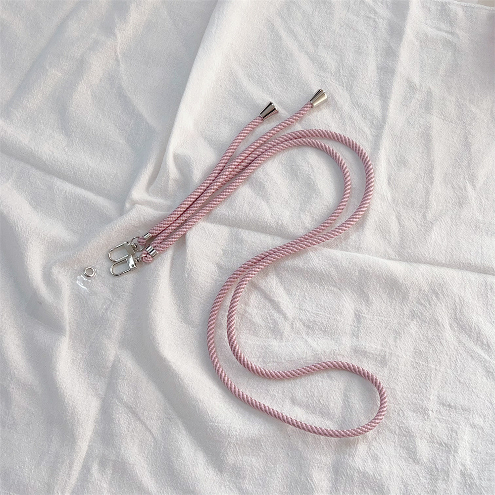 Anti-Perdida Anti-caída crossbody tarjeta trasera caja del teléfono cordón colgante joyería Honda para Apple 15 caja del teléfono