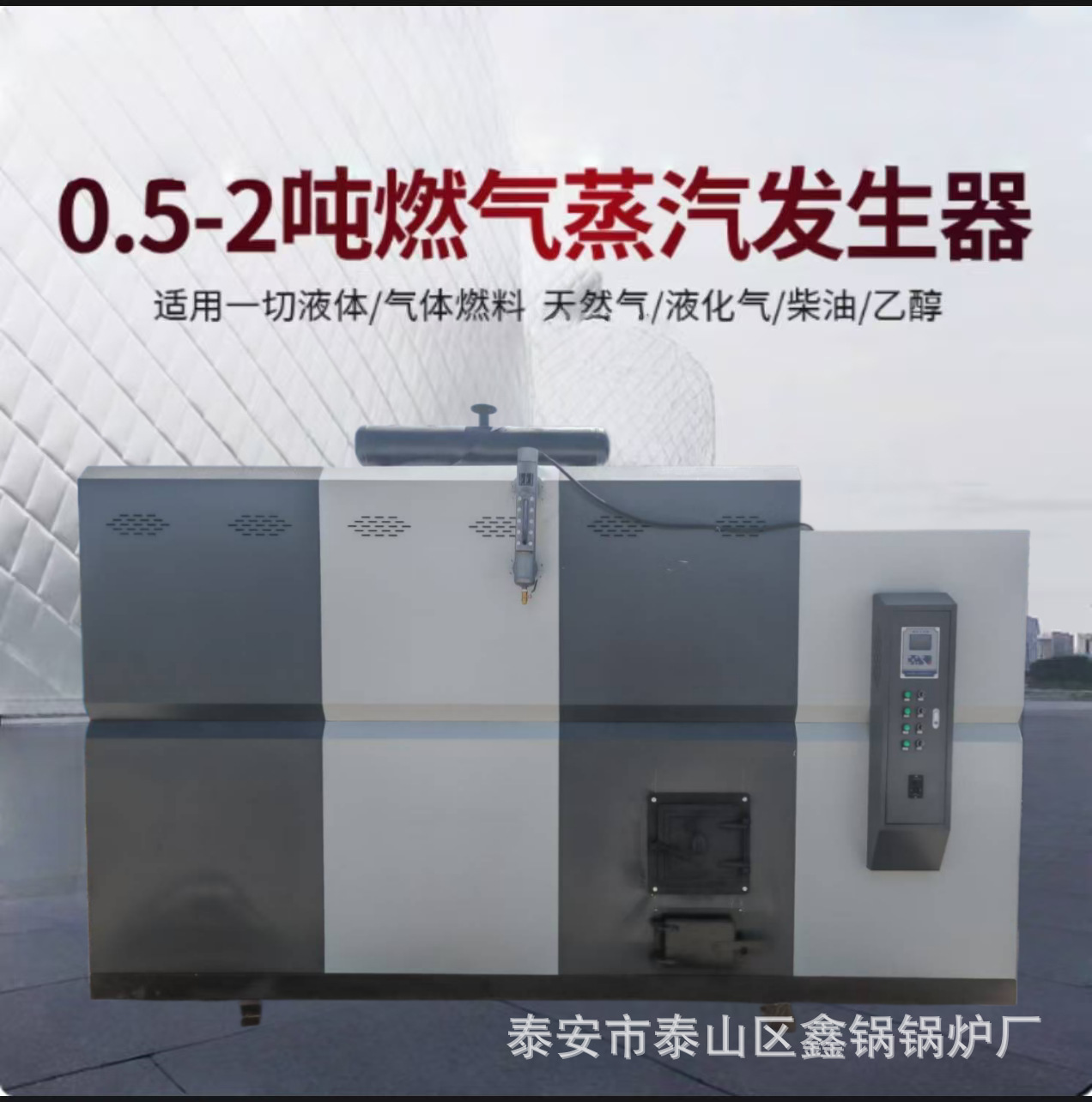 卧式生物质蒸汽发生器蒸饭煮豆浆榨油做豆腐用蒸汽锅炉