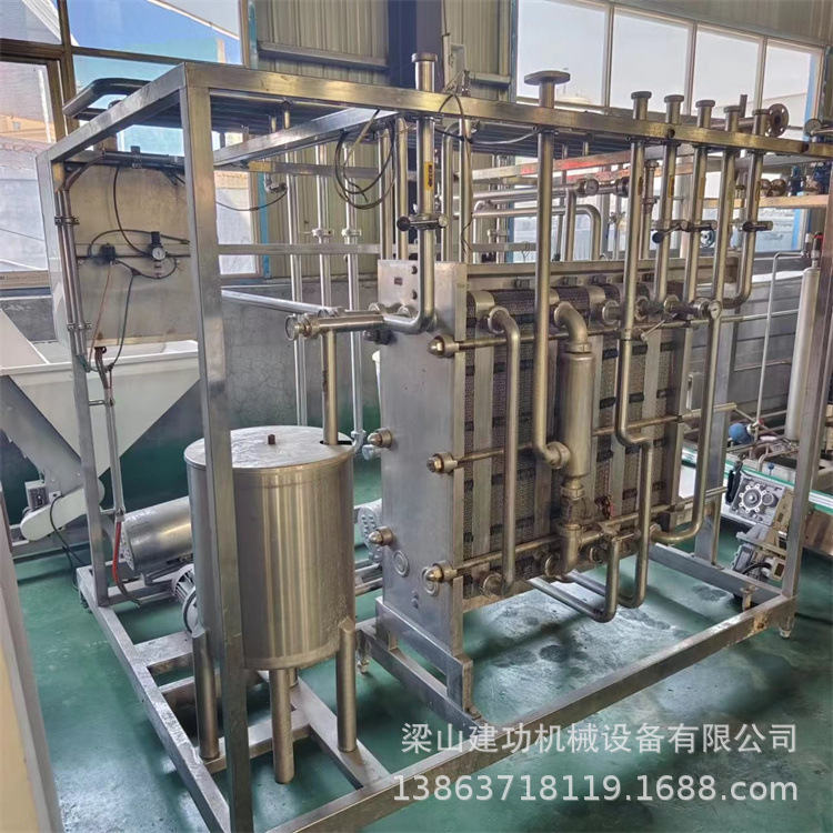 二手板式杀菌机 牛奶巴氏灭菌器 超高温瞬时灭菌机 饮料杀菌设备