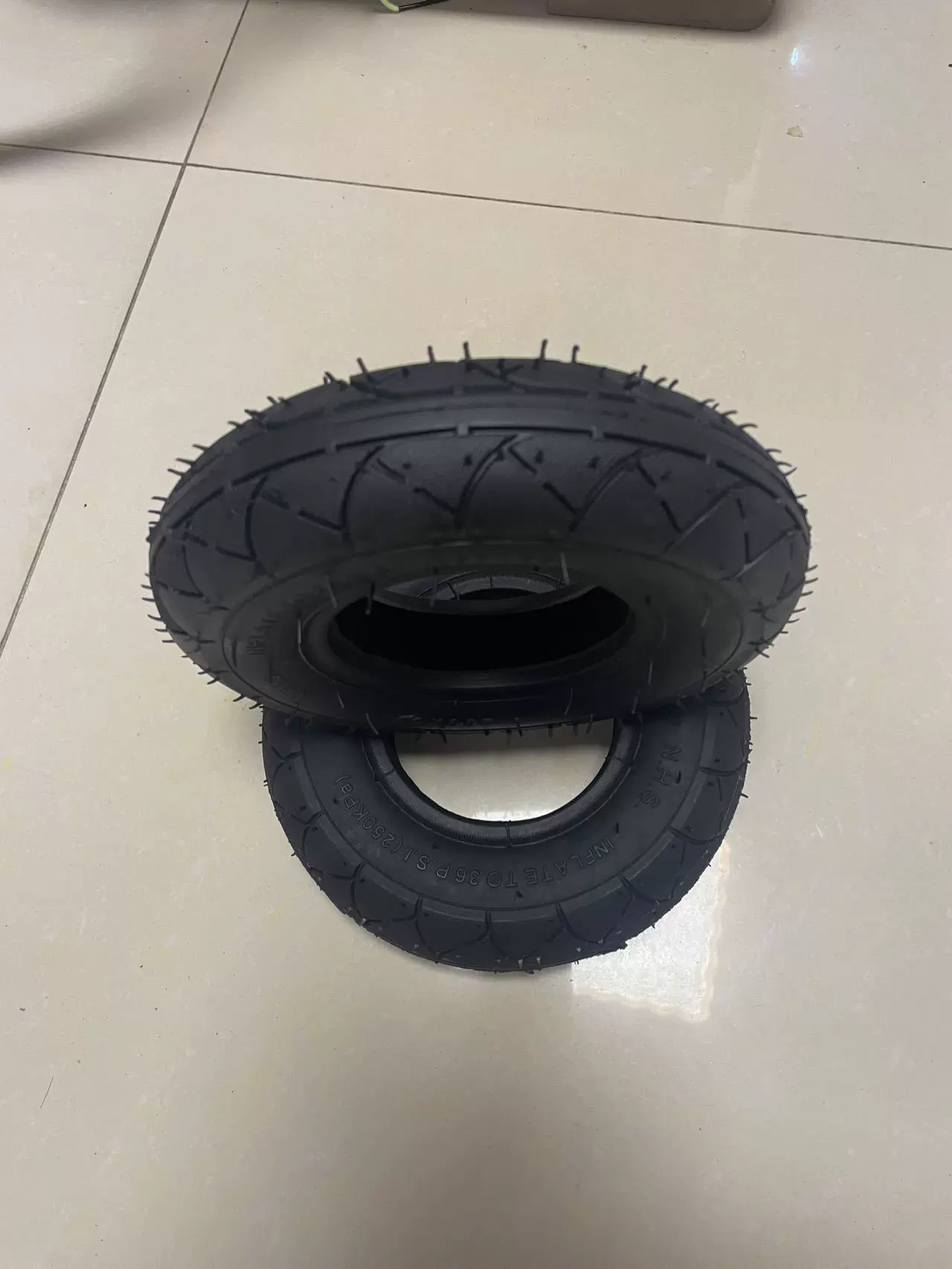 200*50电动车轮胎8寸电动滑板车轮胎充气轮胎
