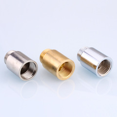 4分內外絲延伸加長接頭 延長接 不鏽鋼 加厚全銅管件自來水管配件