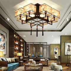 Modern Chinese Style Ceiling Lamp 2023 New LED Living Room Lamp Simple and Elegant, Atmospheric Bedroom Zen Chinese Style Lamp