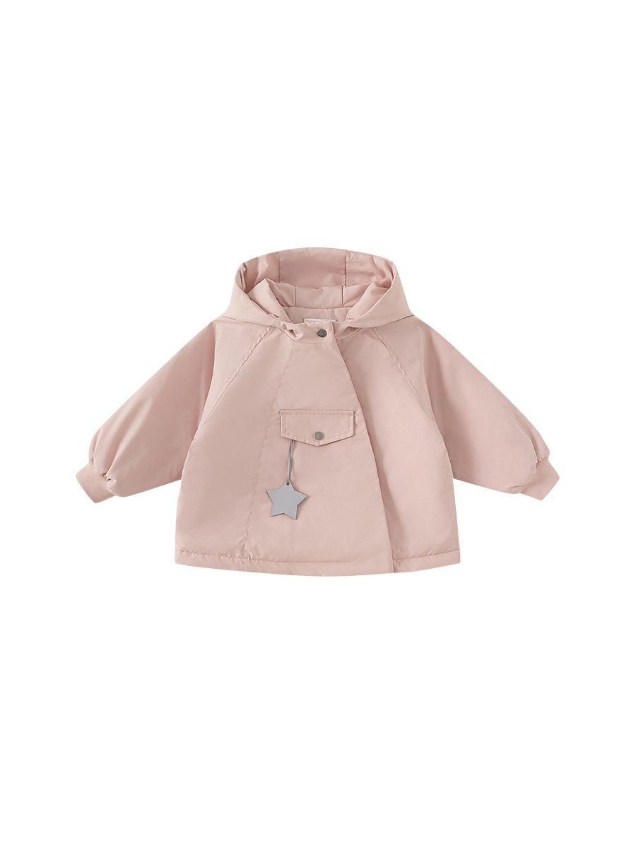 Yoobao ropa infantil chaqueta de niña invierno nuevo estilo extranjero ropa de niños gruesa moda calentamiento chaqueta de niña encapuchada