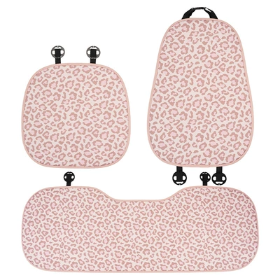Seat cushion, seat cover: Cross-border leopard print car seat cushion