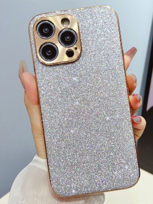 El brillo de diamante estrella de lujo ligero de alta calidad es adecuado para la carcasa del teléfono móvil 15ProMax iPhone13/14PM Apple 15 mujer