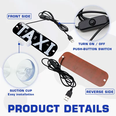 T-A-X-I USB — Other lights