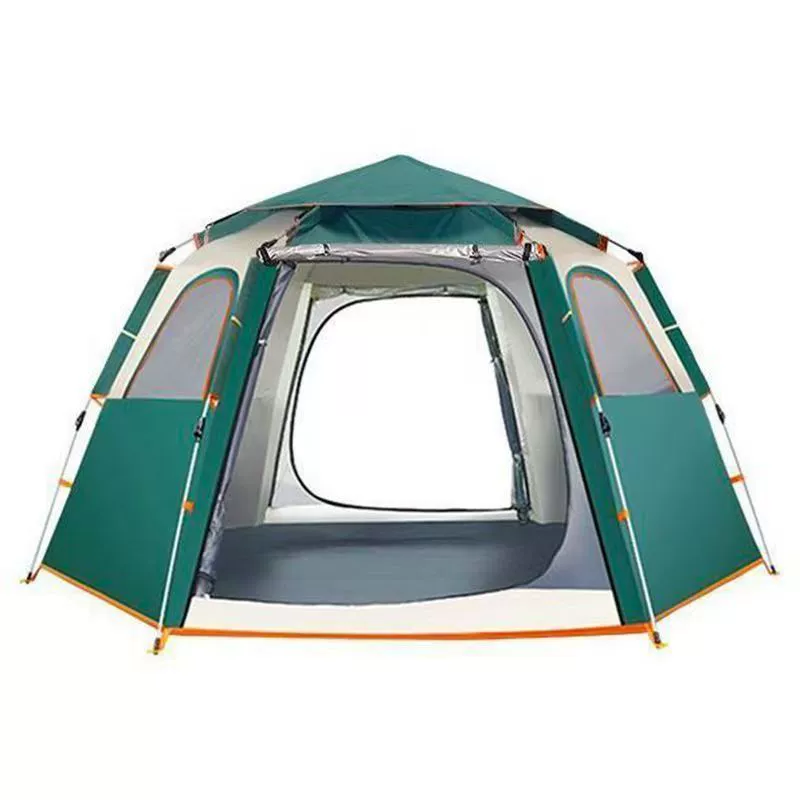 Travel folding handheld tent for double, automatic equipment for camping, fully automatic