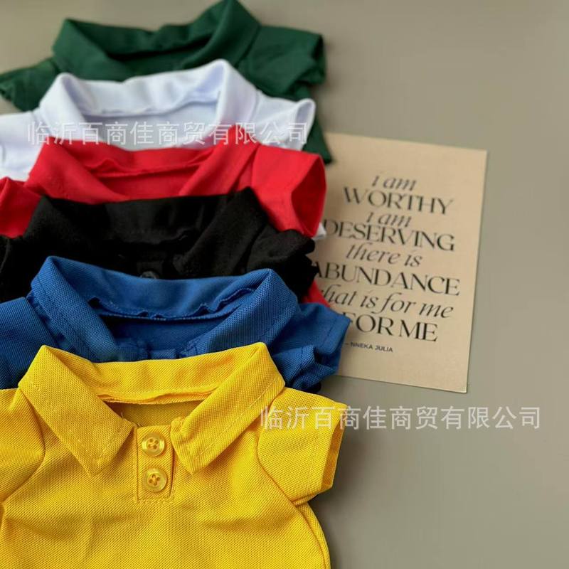 30cm 人形ポロシャツクマ人形交換服テディベア人形服ぬいぐるみアクセサリー|undefined