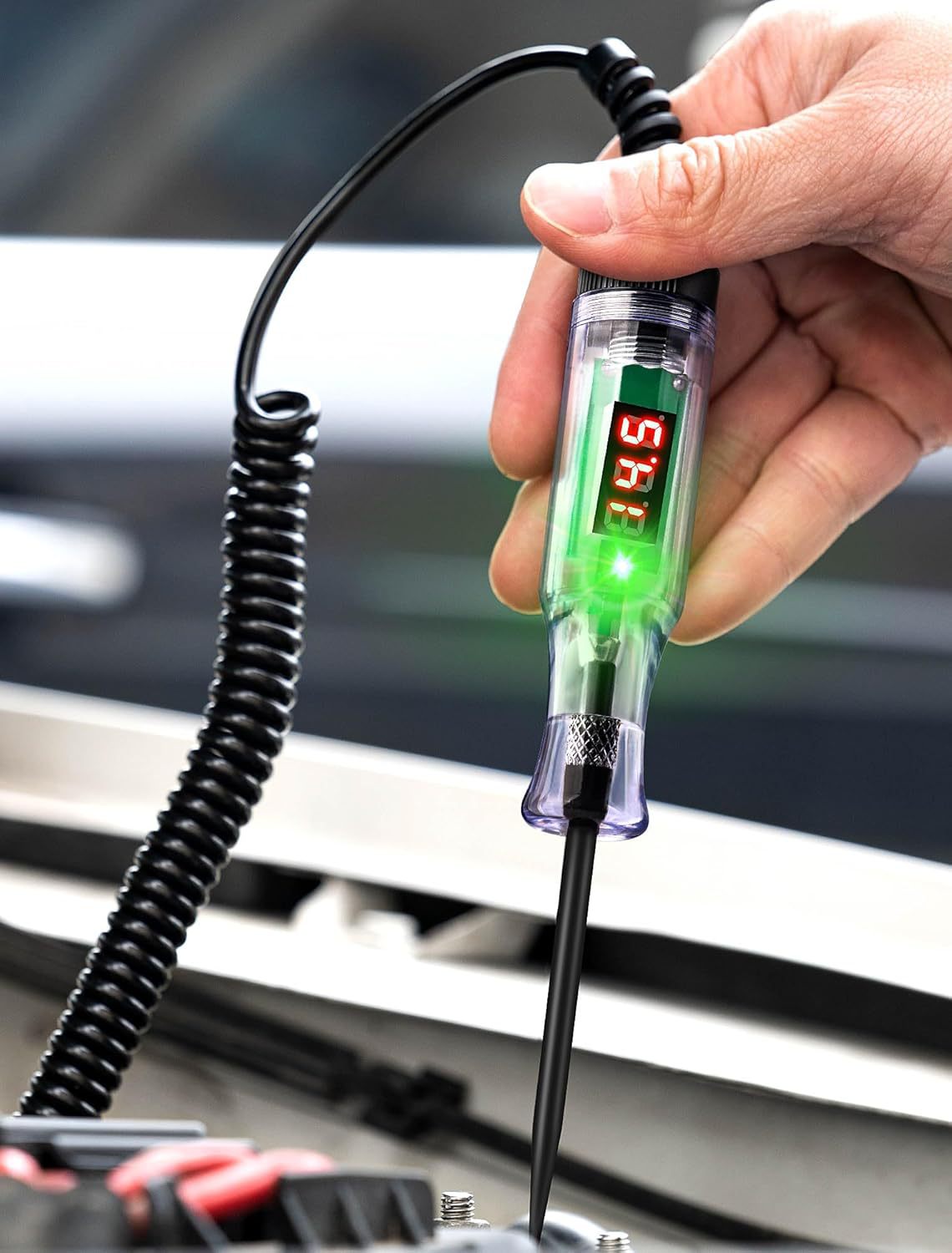 Car Electrical Tester Repair Tool, Vehicle Test Pen, Induction Pen, Electrical Test Pen, Test Light, Circuit Detector, Diagnostic Tool